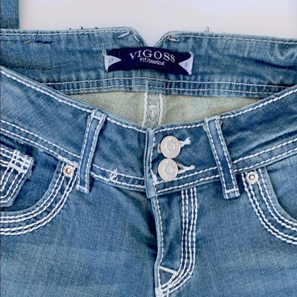 Vigoss FIT bootcut Jeans NWOT - Picture 4 of 4